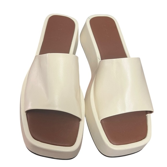 SVEGAN Janice Platform Slide Sandals - Picture 3 of 8